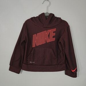 Boy Nike Dri-fit Sweatshirt Hoodie,  Size 2T